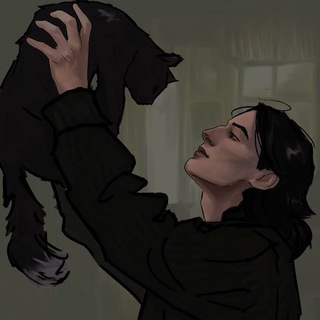 Telegram profile photo for severus snape cf!!