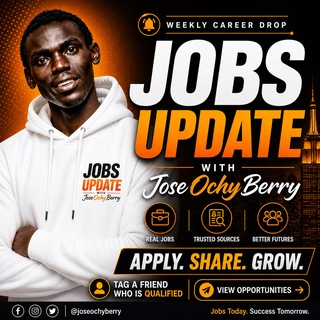 Telegram profile photo for JOBS UPDATE WITH JoseOchyBerry.