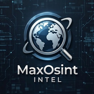 Telegram group profile photo for MaxOsint Intel chat