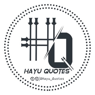 Telegram profile photo for Hayu quotes