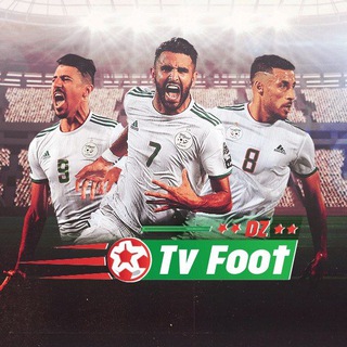 Telegram profile photo for Tv FOOT DZ 🇩🇿