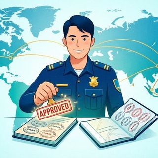 Telegram profile photo for Релокация Эксперт | Новости иммиграции и жизнь за границей 🌐✈️