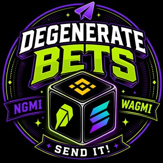 Telegram profile photo for Degenerate Bets