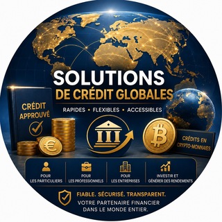 Telegram group profile photo for Crédit rapide | Prêt rapide | Prêt urgent | Crédit immédiat