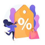 Telegram profile photo for SALE. Скидки и акции!