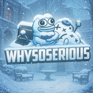 Telegram profile photo for WHYSOSERIOUS🎄