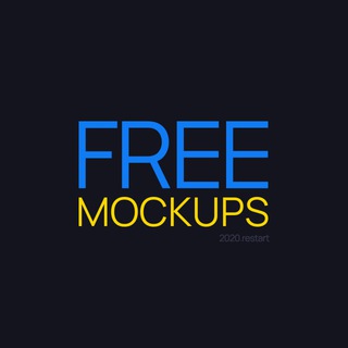 Telegram profile photo for Free MockUp