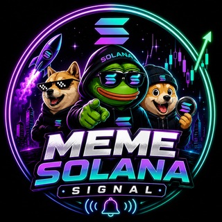 Telegram profile photo for Meme Solana Signal