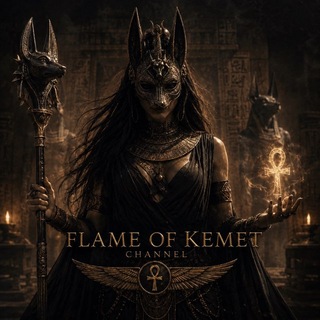 Telegram profile photo for Flame of Kemet