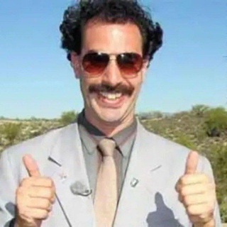 Telegram profile photo for Борат Официальный | Borat Official