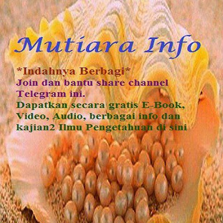 Telegram profile photo for Mutiara Info
