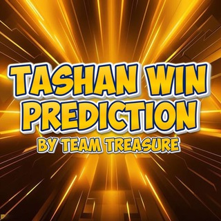 Telegram profile photo for Tashan Win TREASURES Prediction