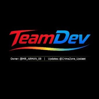 Telegram profile photo for 𝐓ᴇᴀᴍ𝐃ᴇᴠ 𝐗 𝐁ᴏᴛ𝐬