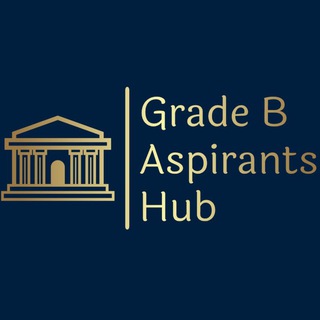 Telegram profile photo for Grade B Aspirants Hub 📖