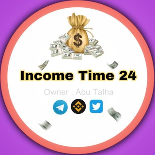 Telegram profile photo for income time24