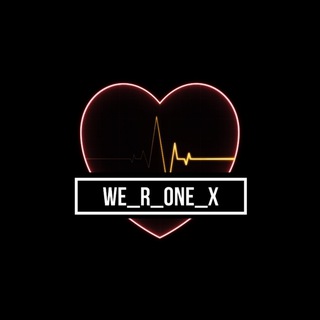 Telegram profile photo for WE_R_ONE_X