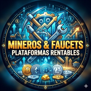 Telegram profile photo for ⛏🎁💸💸MINEROS & FAUCETS PLATAFORMAS RENTABLES💸💸💰
