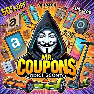 Telegram profile photo for 🎟️ Codici Sconto by Mr. Coupons