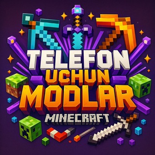 Telegram profile photo for TELEFON UCHUN MINECRAFT MODLAR