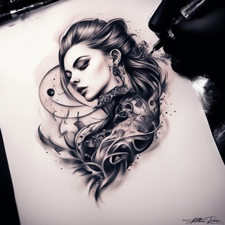Telegram profile photo for TattooCreator