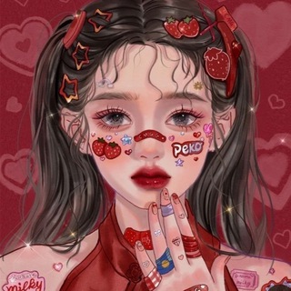 Telegram profile photo for клубничный гороскоп