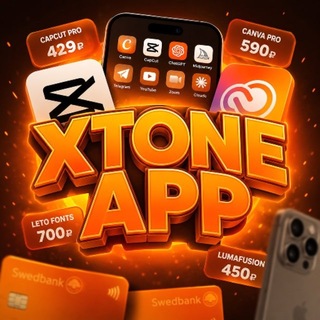 Telegram profile photo for XTONE ✖️ App
