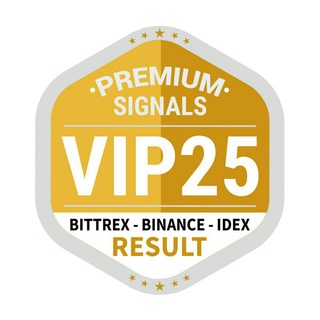 Telegram profile photo for RESULTS (Bittrex - Binance - IDEX) VIP 25