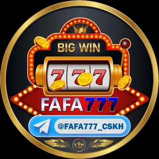 Telegram profile photo for FAFA777 វេទិកាកំសាន្ដ ឈ្នះពិត🎲⚽️🎰