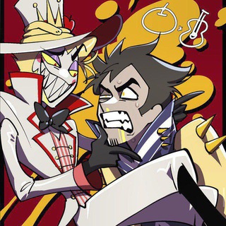 Telegram profile photo for adam's apple daily & cf !¡ hazbin hotel