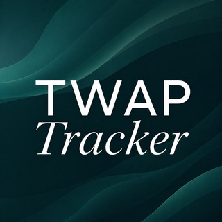 Telegram profile photo for TWAP Tracker