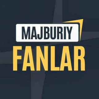Telegram profile photo for Majburiy Fanlar | Bloklar 🧾