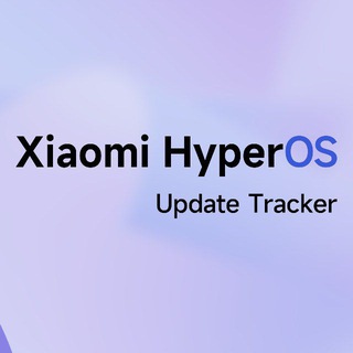 Telegram profile photo for HyperOS Update