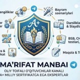 Telegram profile photo for O'QITUVCHILAR.uz