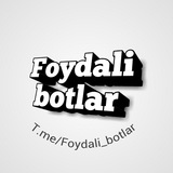 Telegram profile photo for Foydali botlar