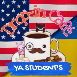 Telegram group profile photo for Young Adults and Students Drop-in Café Conversation Club (for ages 18-28) 🇺🇦🇺🇸