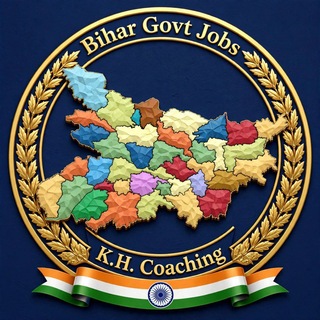Telegram profile photo for Bihar government's job by K.H.COACHING