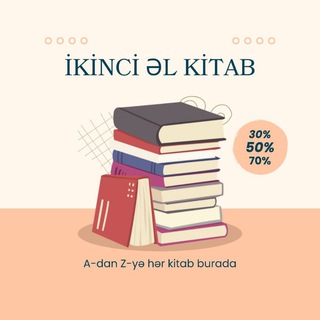 Telegram profile photo for İkinci Əl Kitab satışı