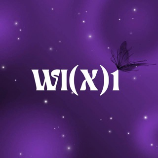 Telegram profile photo for 𝓦𝓲(𝓧)𝟏
