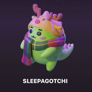 Telegram profile photo for Sleepagotchi