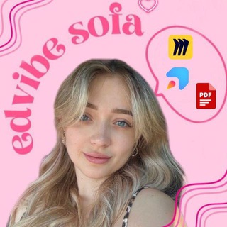 Telegram profile photo for EdVIBE_with_Sofa🧸🎀