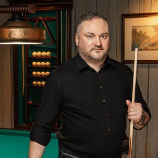Telegram profile photo for Школа бильярда Киладзе Михаила, kmbilliard.ru 🎱