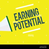 Telegram profile photo for Earnings online is possibly.