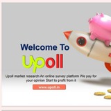 Telegram profile photo for Upoll market research