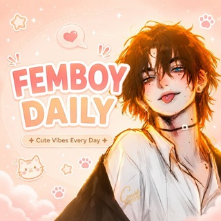 Telegram profile photo for Femboy Daily