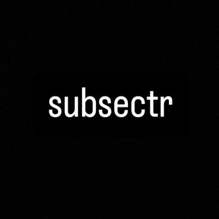 Telegram profile photo for subsectr