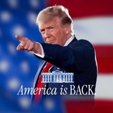 Telegram profile photo for AMERICA IS BACK Portal