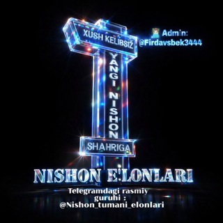 Telegram profile photo for NISHON E'LONLARI №1