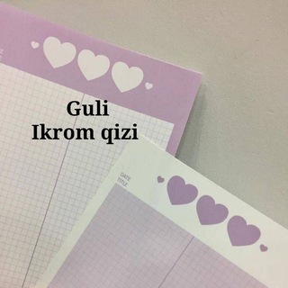 Telegram profile photo for Guli Ikrom qizi
