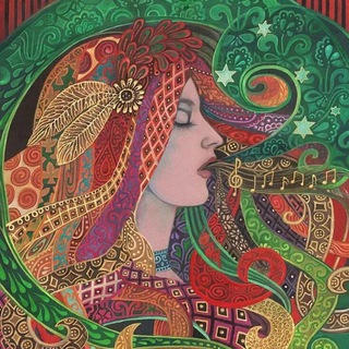 Telegram profile photo for Звучи 🎶♥️ Психолог, педагог по вокалу Мария Слукина