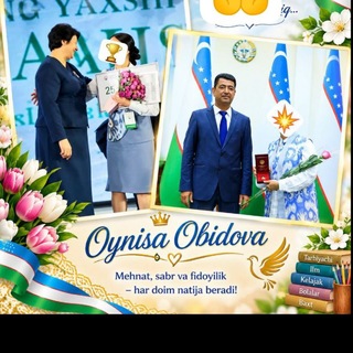 Telegram profile photo for ILMGA INTILGANLAR. MTT XODIMLARI.